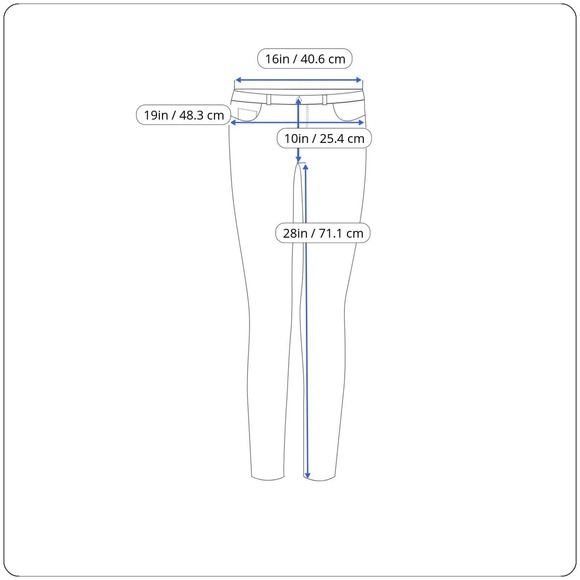 Judy Blue Hi Rise Skinny Jeans Womens 13/31 JB82253 Dark Wash Stretch Whiskered - Picture 5 of 9